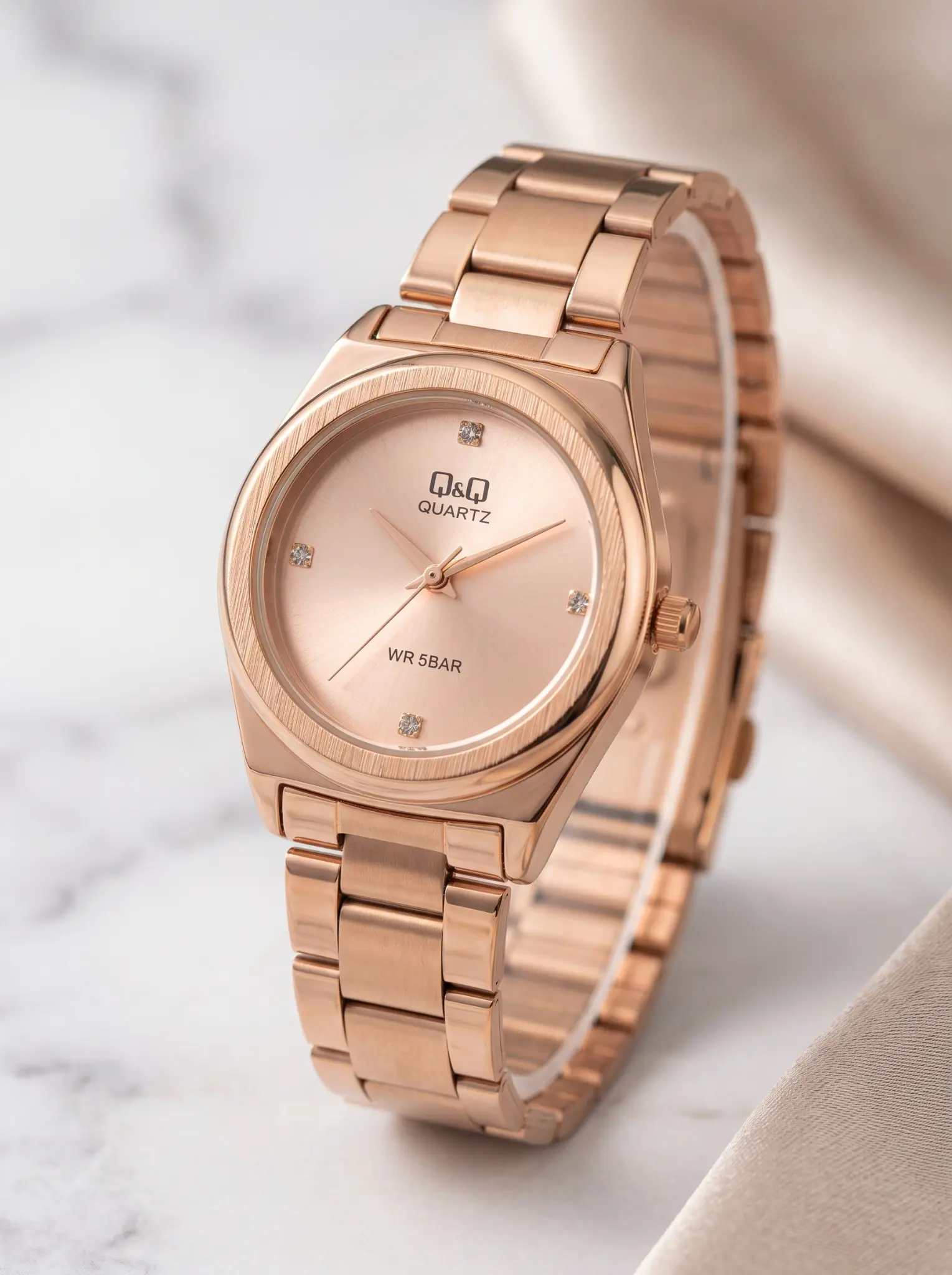 Q&Q Crystal Rosé Blush · Ref. DM-86 · vista 1