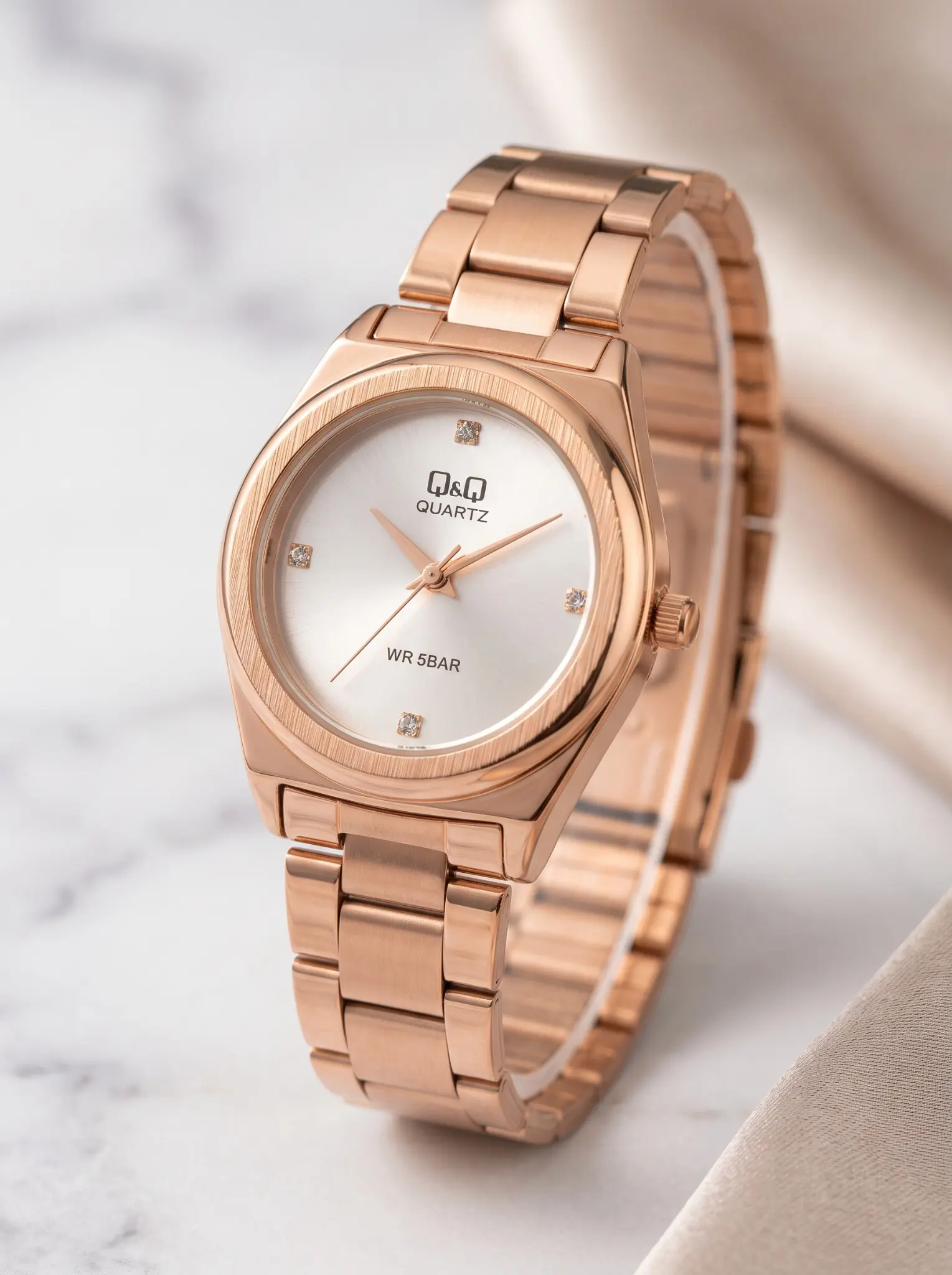 Q&Q Crystal Rosé Pearl · Ref. DM-88 · vista 1