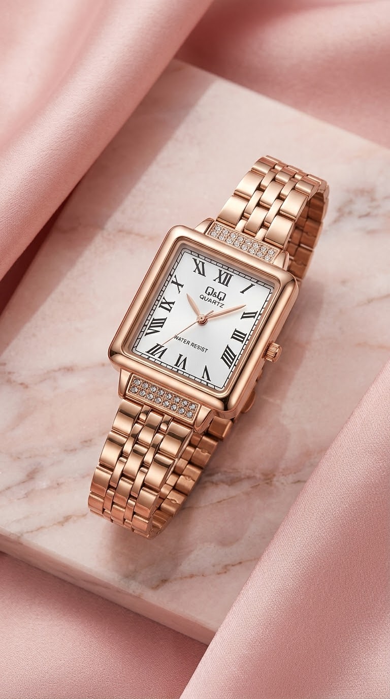 Q&Q Rose Clásico Romano · Ref. DM-56 · vista 1