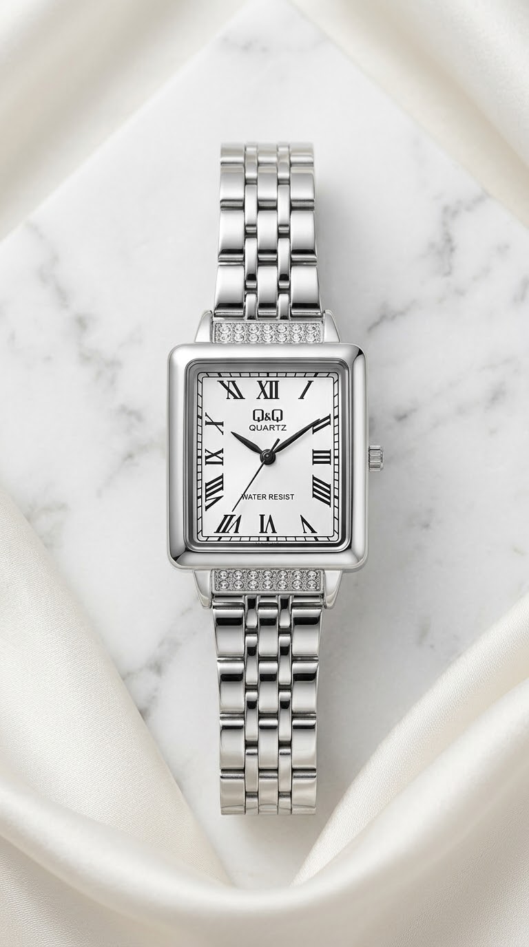 Q&Q Plata Romano Imperial · Ref. DM-59 · vista 1
