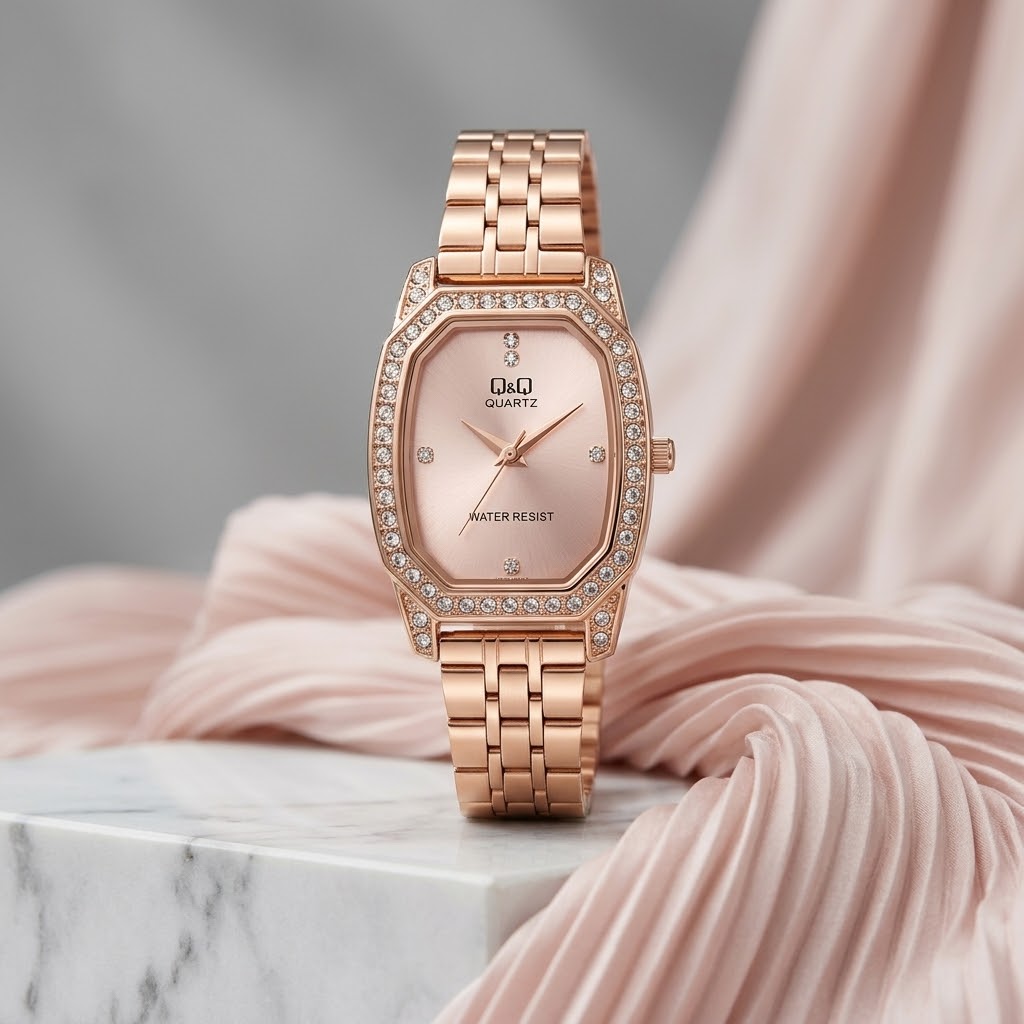Q&Q Rose Petite Blush · Ref. DM-76 · vista 1