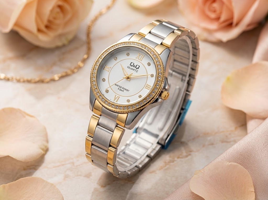Q&Q Bicolor Pearl · Ref. DM-83 · vista 1