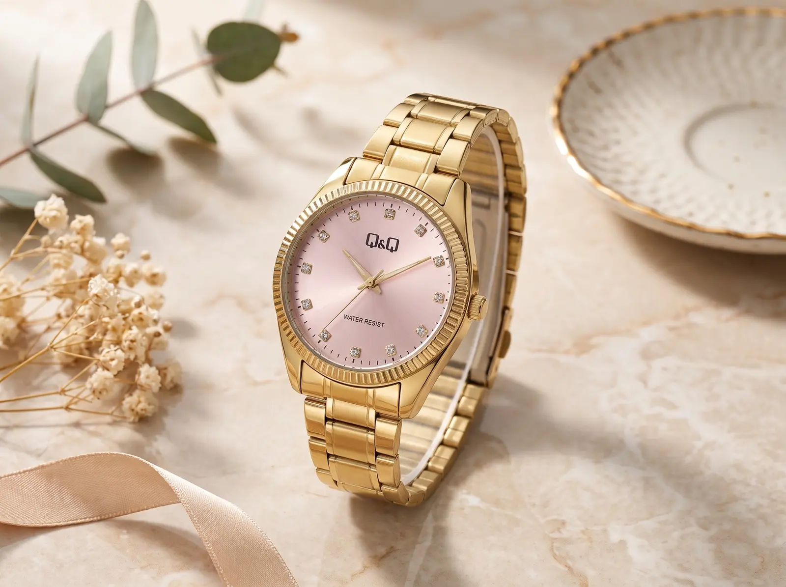 Q&Q Classic Golden Blush · Ref. DM-104 · vista 1