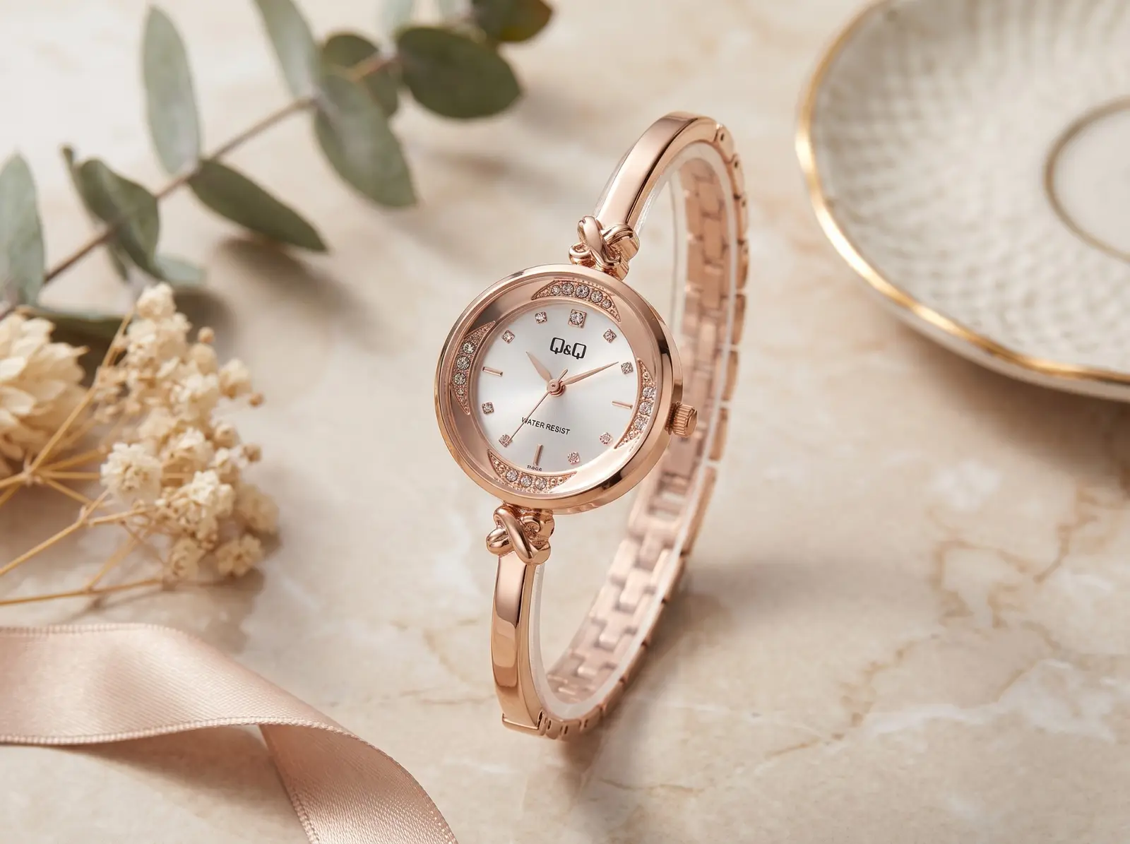 Q&Q Floral Rosé Blush · Ref. DM-102 · vista 1