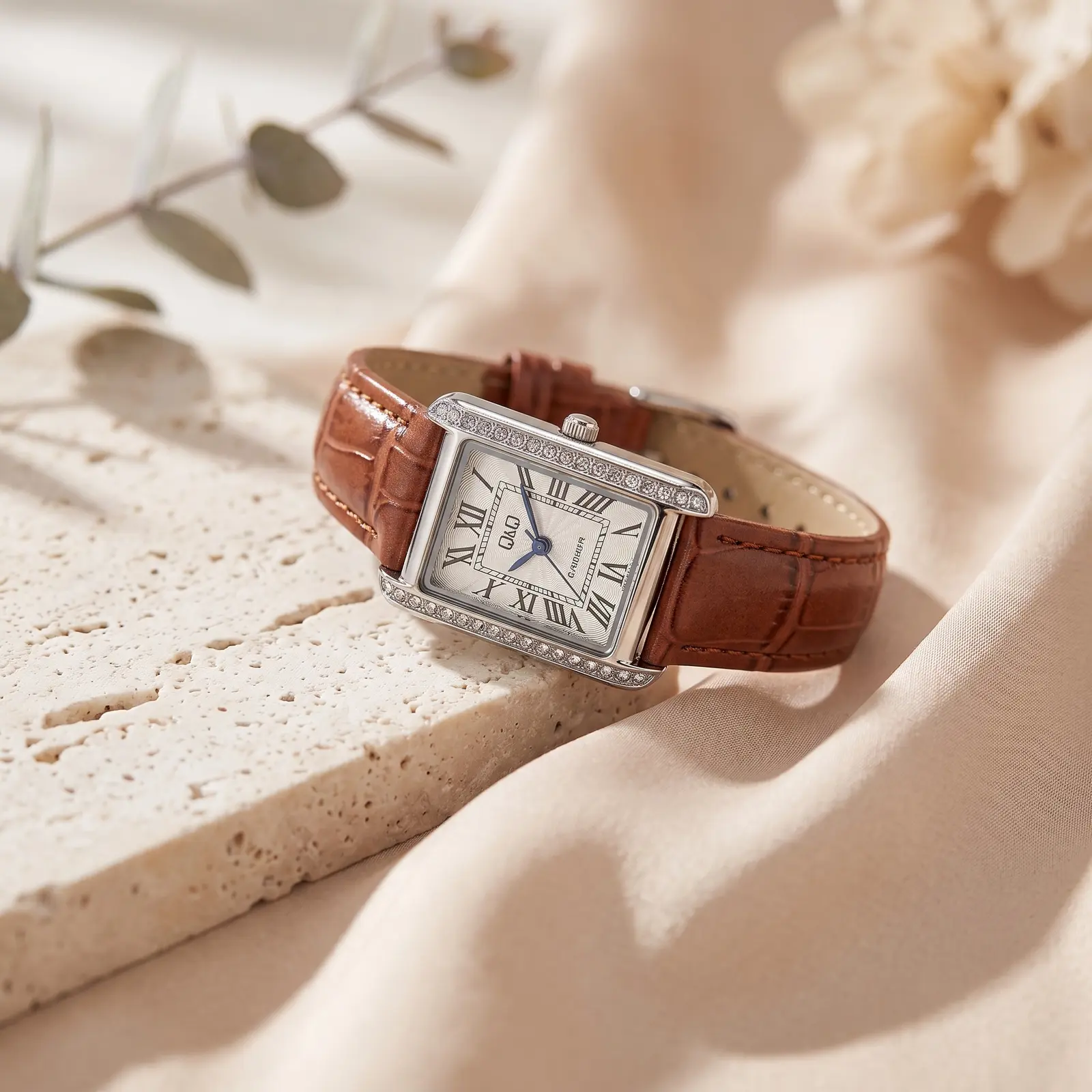 Q&Q Leather Classic Brown · Ref. DM-120 · vista 1