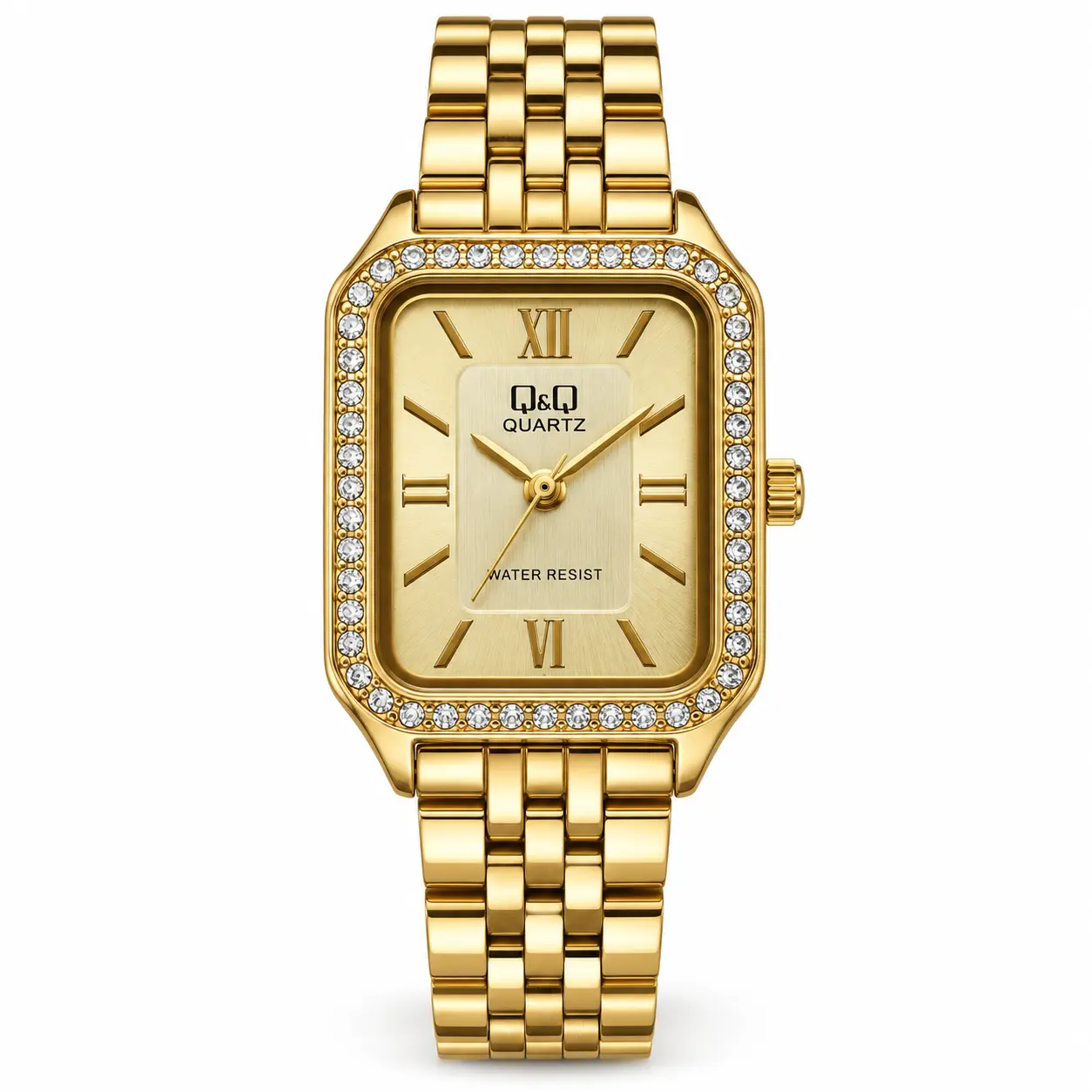 Q&Q Pavé Golden Champagne · Ref. DM-116 · vista 1