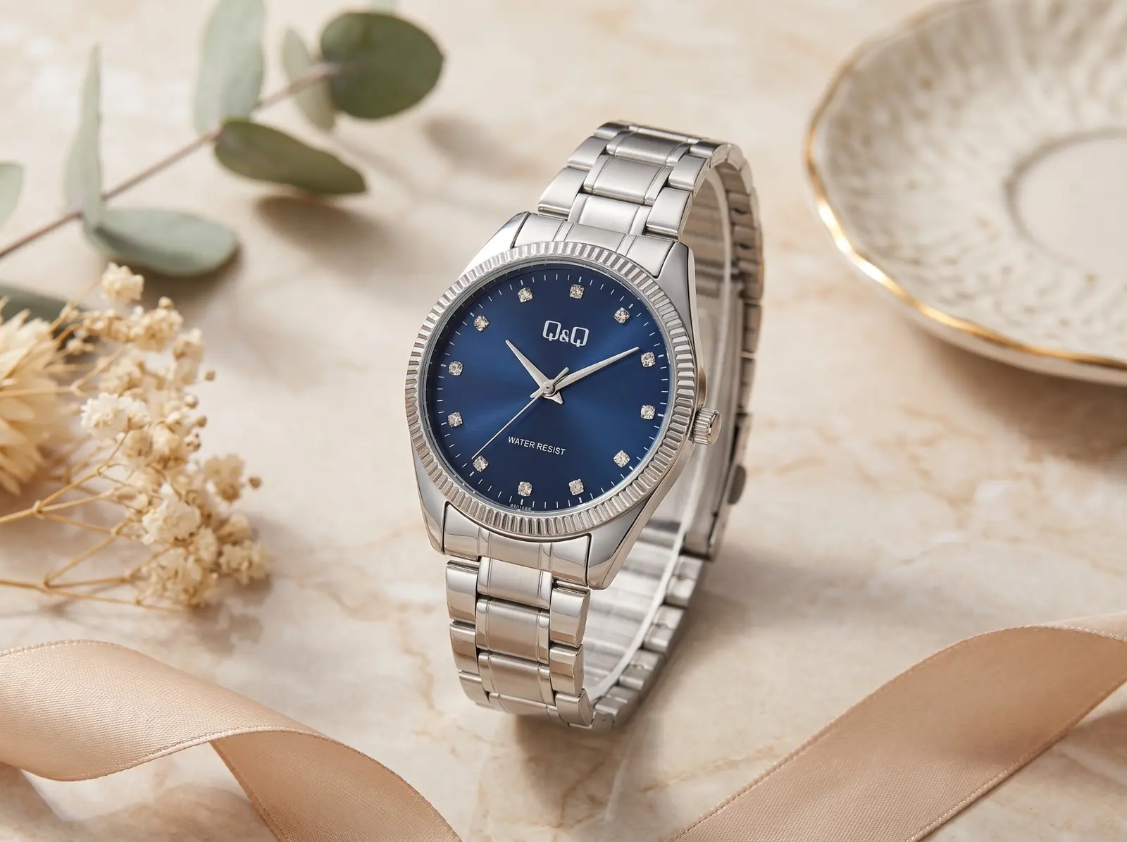 Q&Q Urban Silver Navy · Ref. DM-109 · vista 1