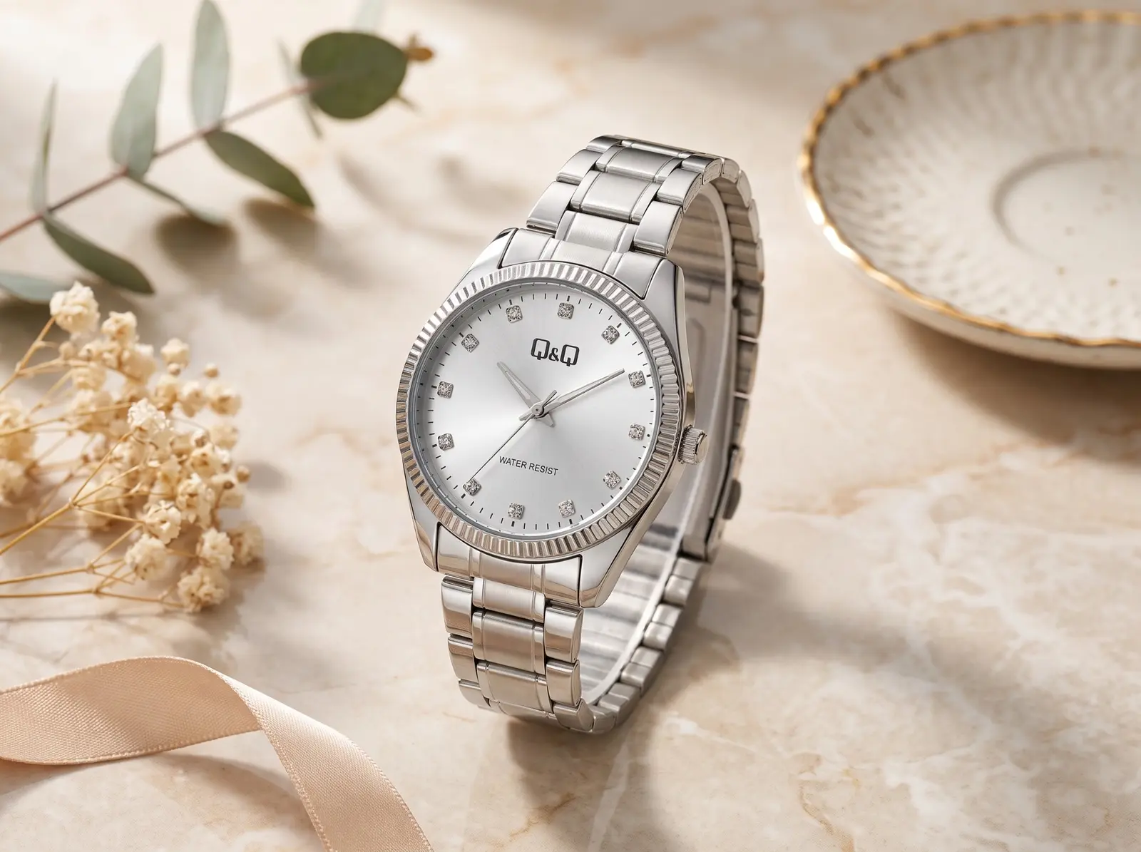 Q&Q Urban Silver Pearl · Ref. DM-114 · vista 1