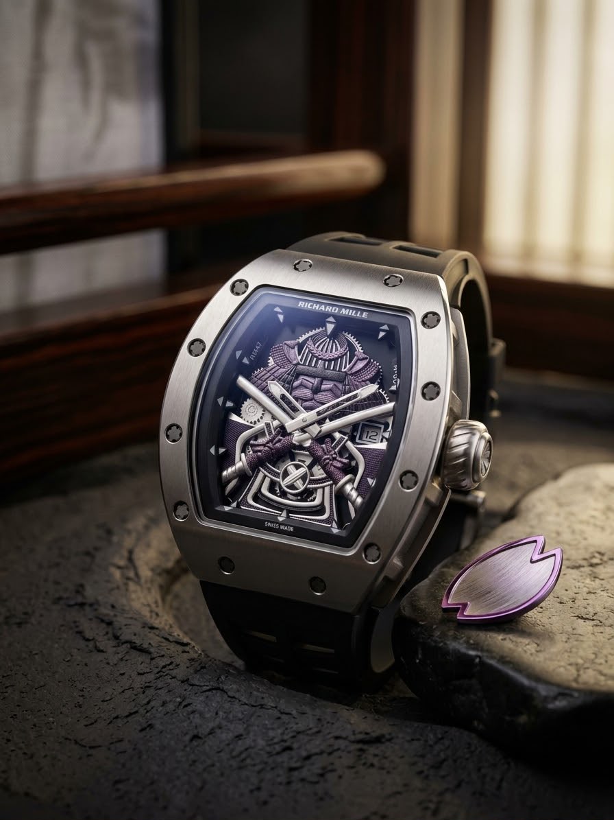 Richard Mille Samurai Titanium Violet · Ref. RM-N02 · vista 1