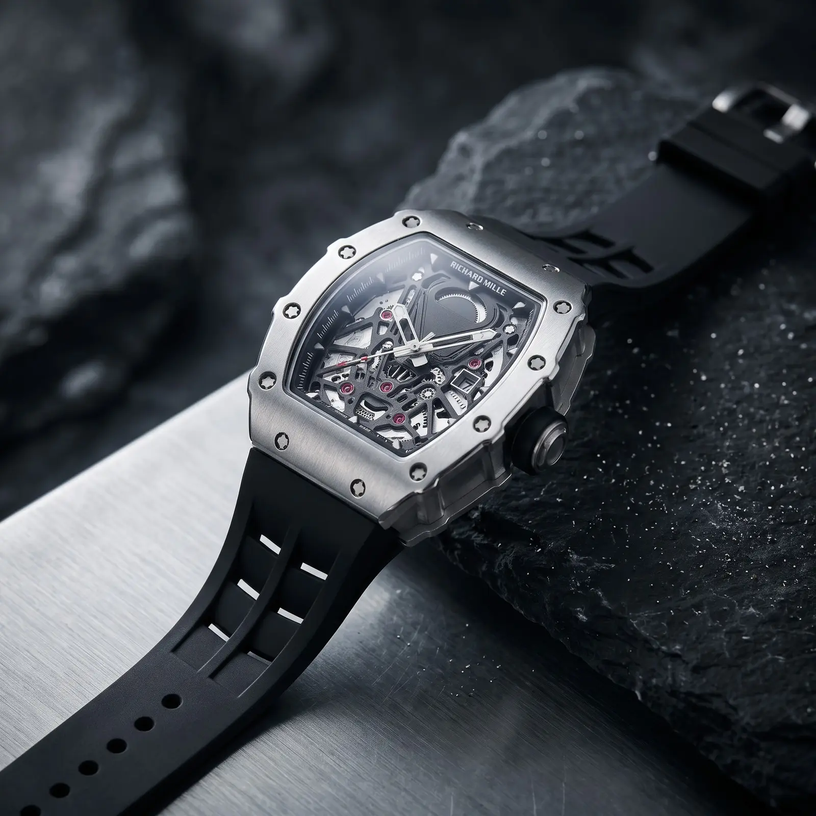 Richard Mille Apex Silver Onyx · Ref. RM-O20 · vista 1