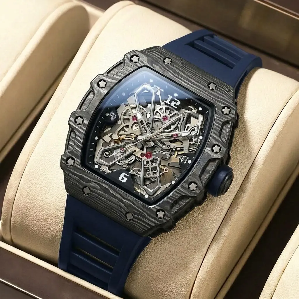 Richard Mille Carbon Navy · Ref. RM-O32 · vista 1