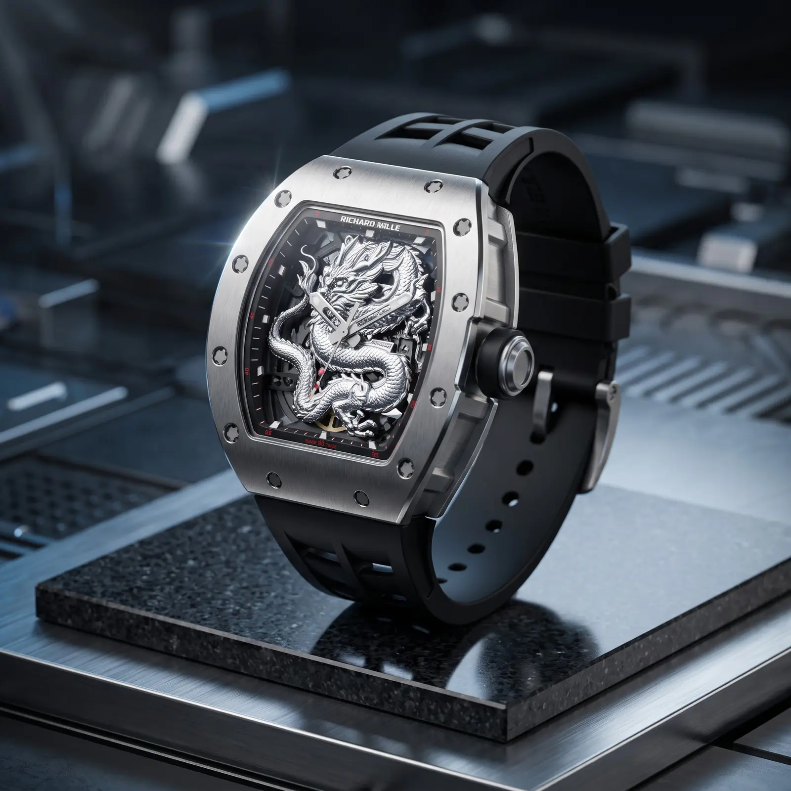 Richard Mille Dragon Titanium · Ref. RM-O10 · vista 1