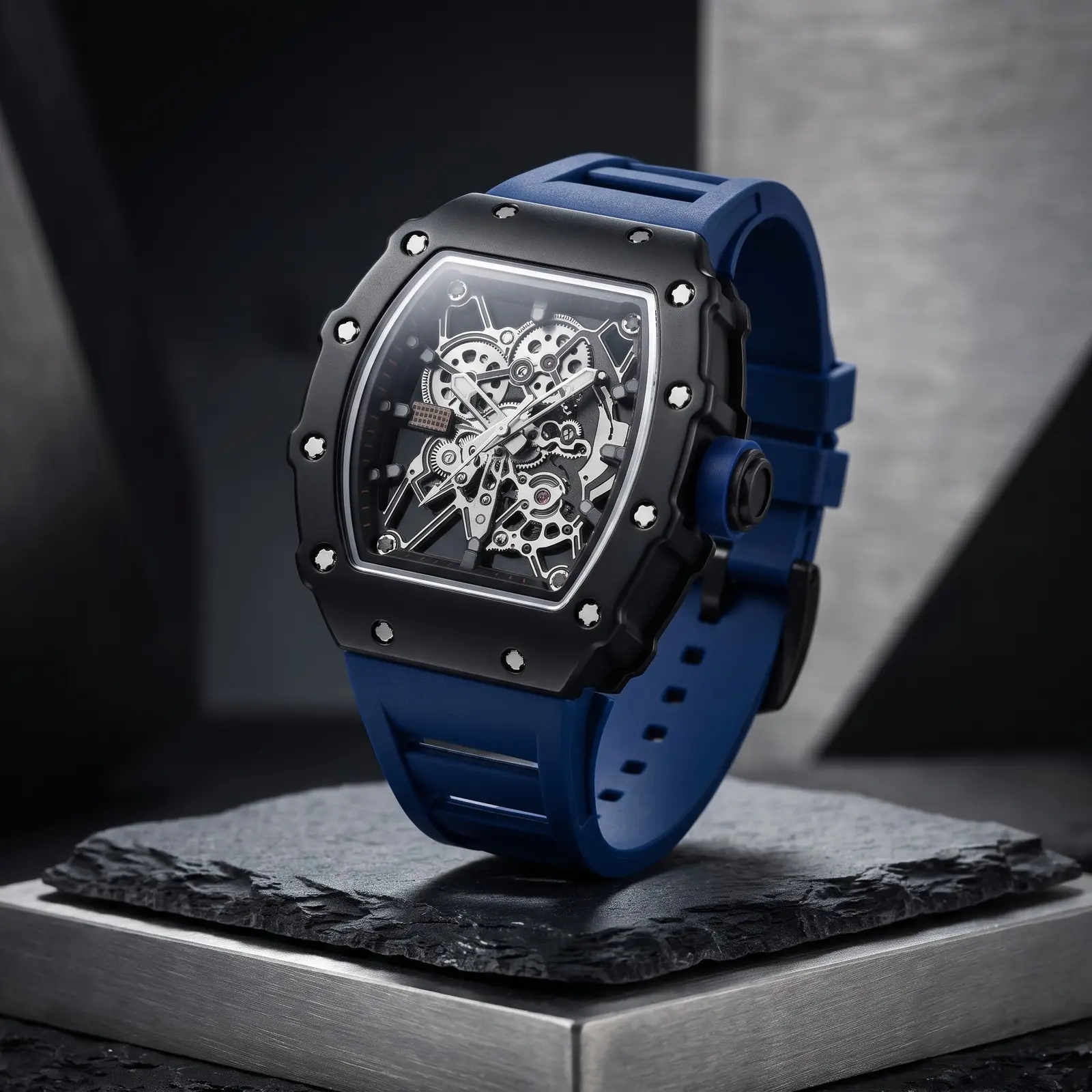 Richard Mille Skeleton Navy · Ref. RM-O05 · vista 1