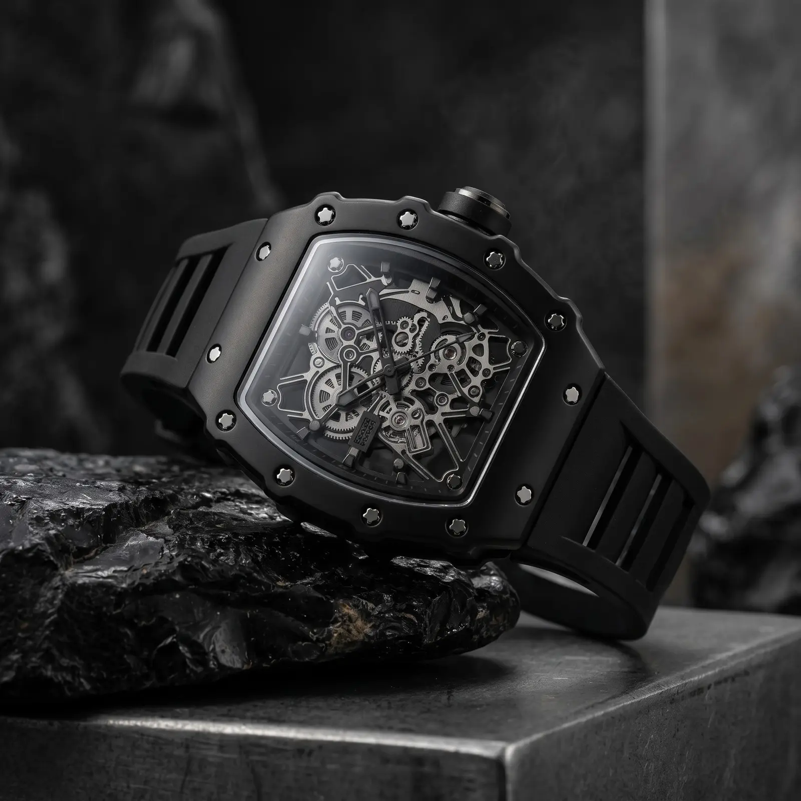 Richard Mille Skeleton Onyx · Ref. RM-O04 · vista 1
