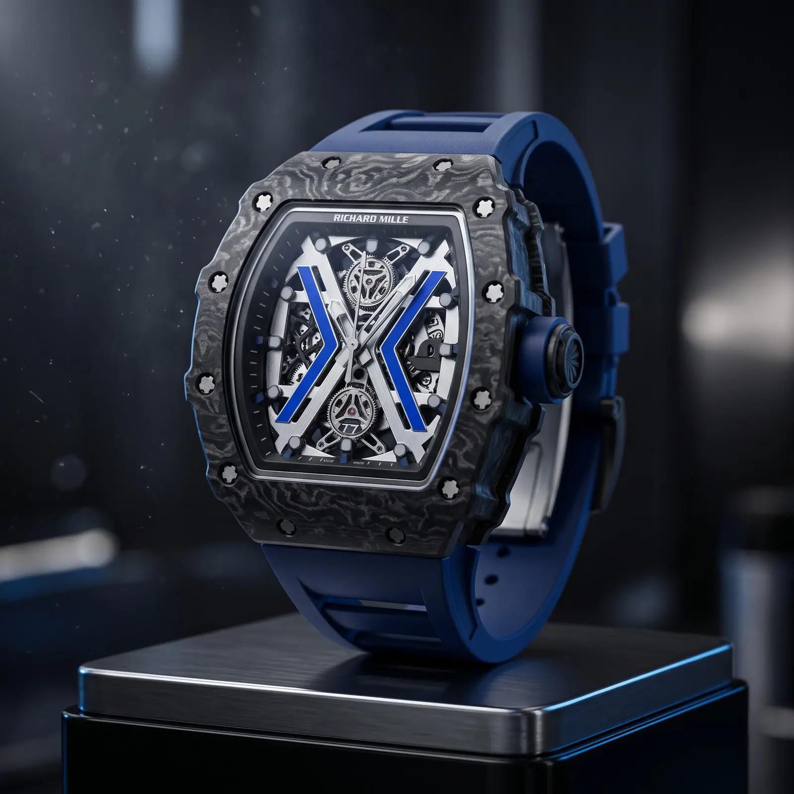 Richard Mille X-Skeleton Navy · Ref. RM-O14 · vista 1