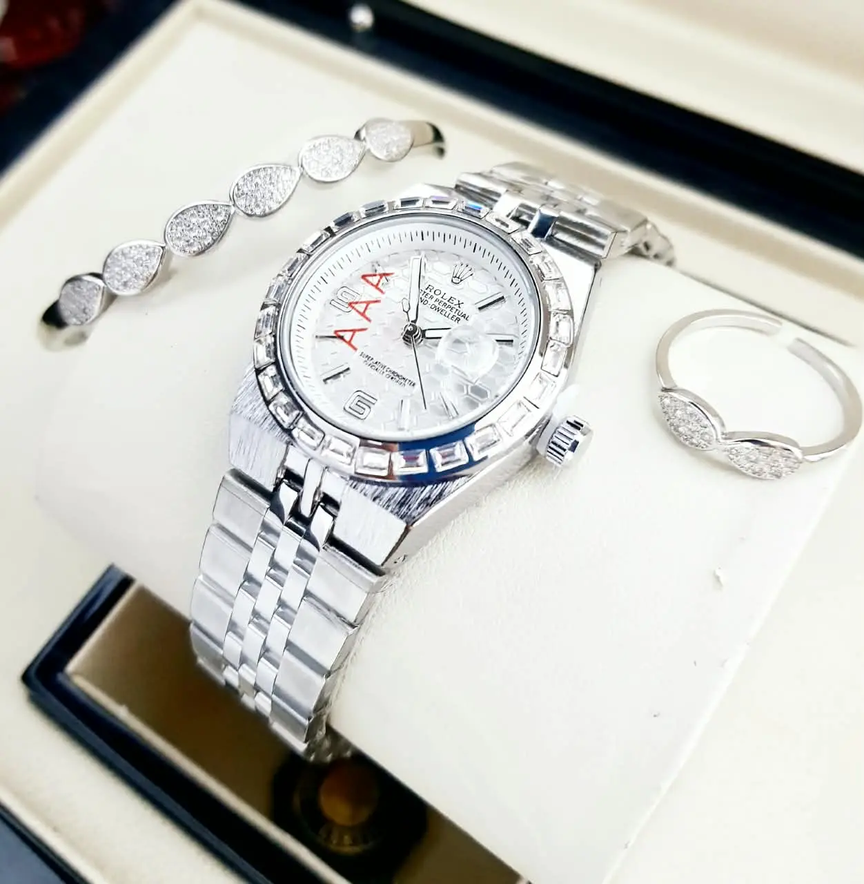 ROLEX Dama Set Plata Polar · Ref. RD-07 · vista 1