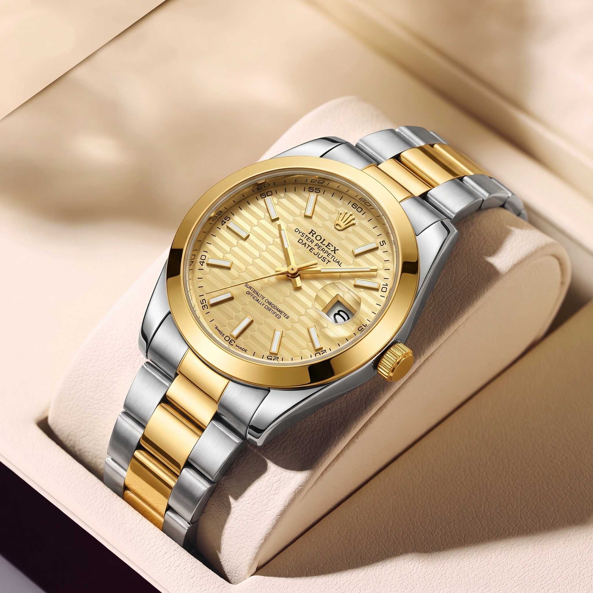 Rolex Datejust Bicolor Champagne · Ref. RL-N01