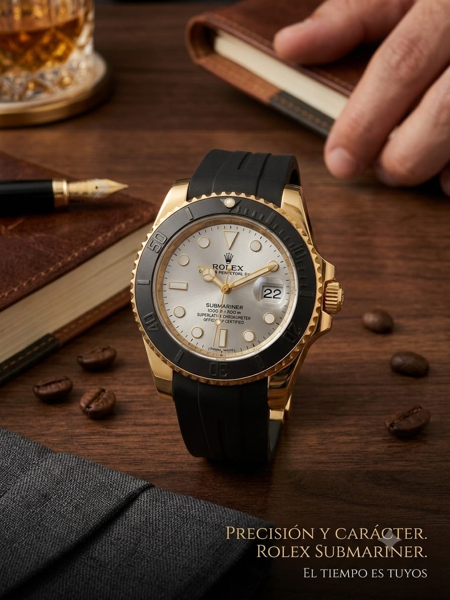 ROLEX Submariner Dorado Blanco · Ref. RS-01 · vista 1