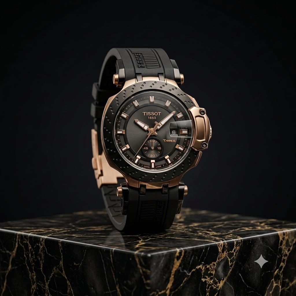 Tissot T-Race Black Rose · Ref. TT-C02 · vista 1