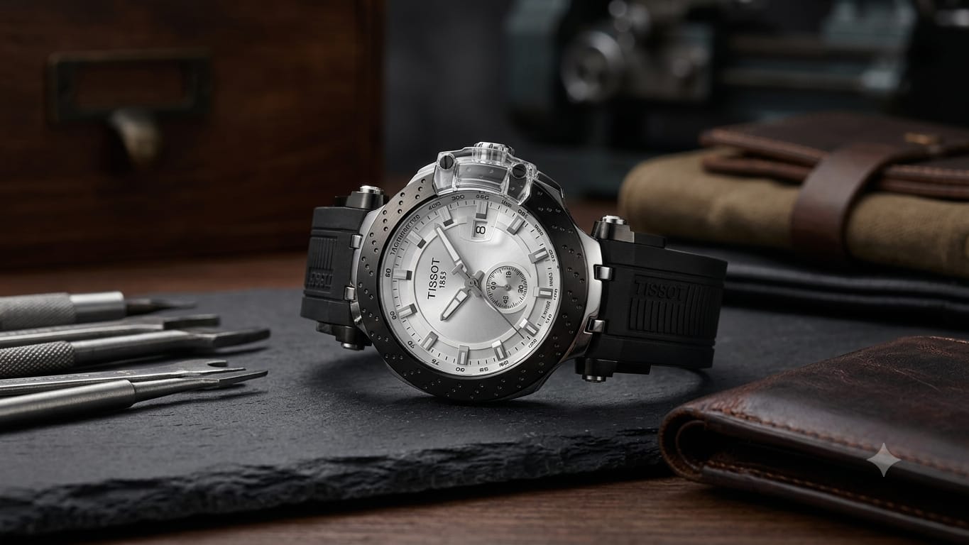 Tissot T-Race Silver Shadow · Ref. TT-C04 · vista 1