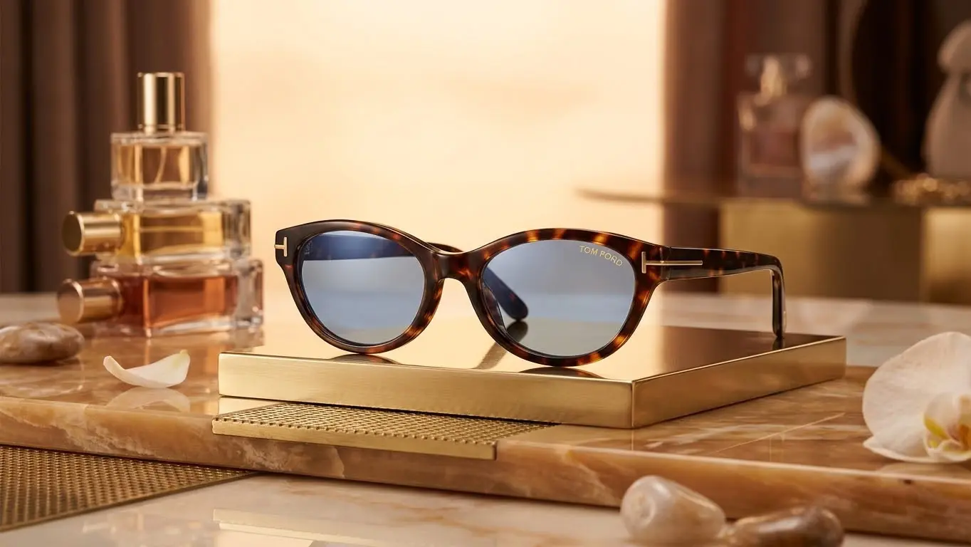 TOM FORD Tortoise Blue · Ref. TF-N06